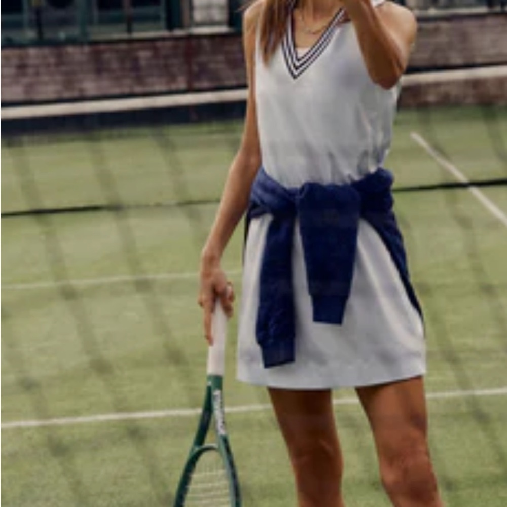 Tuckernuck light blue and navy  Dress